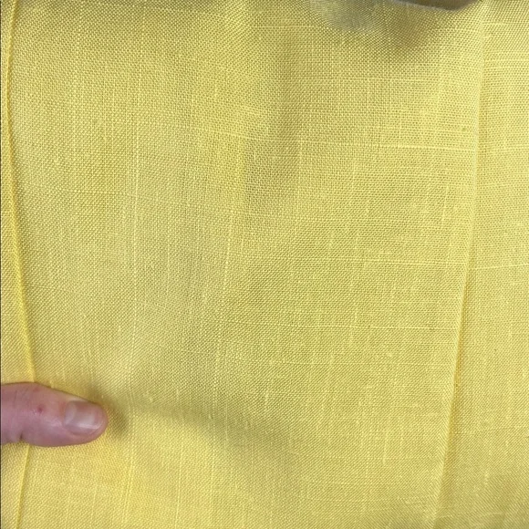 Vintage Union Made Damon Petite Yellow Button Up Career Dress - Picture 14 of 14